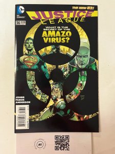 Justice League #36 NM DC Comic Book New 52 Batman Superman Green Lantern 19 MS37