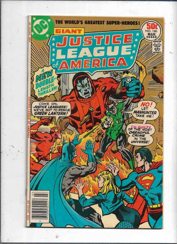 Justice League of America #140  (1977)   VG/FN