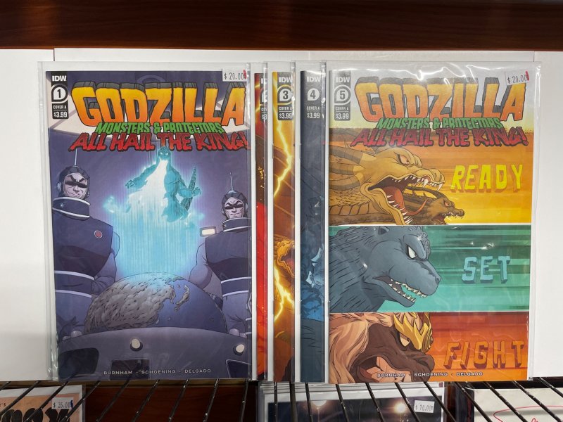 Godzilla: Monsters & Protectors - All Hail the King! #1-5 (2023)