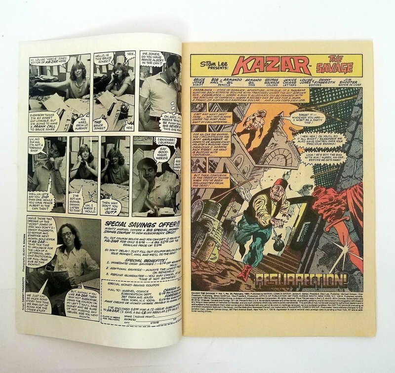 Ka-Zar The Savage #23 (1983) Marvel Comics