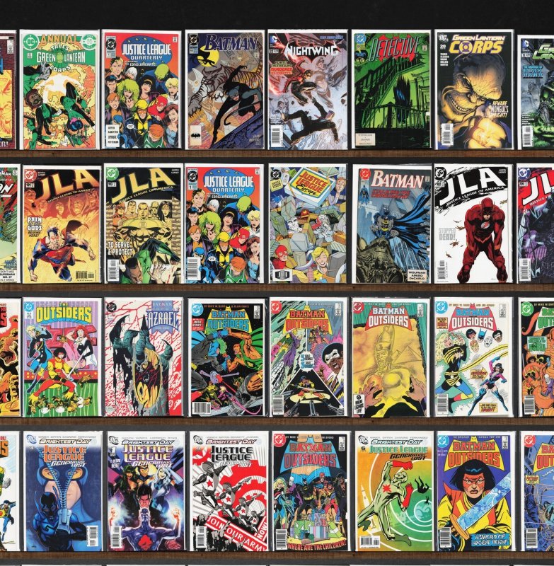 Huge Lot 150+ Comics with Detective Comics, Batman, Jla & More!