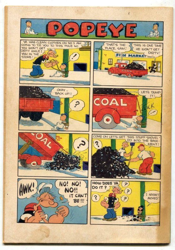 Popeye Comics #22 1952- Bud Sagendorf- Dell Golden Age VG-