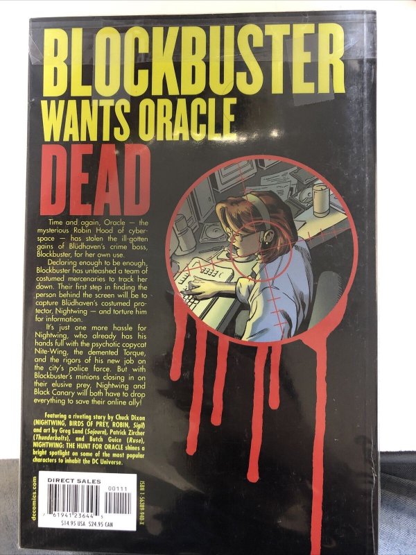 Nightwing Vol.5: The Hunt For Oracle (2003) DC Comics TPB SC Chuck Dixon