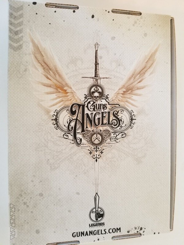Guns and Angels Kickstarter Collectors Box Legends Publishing NO COMICS