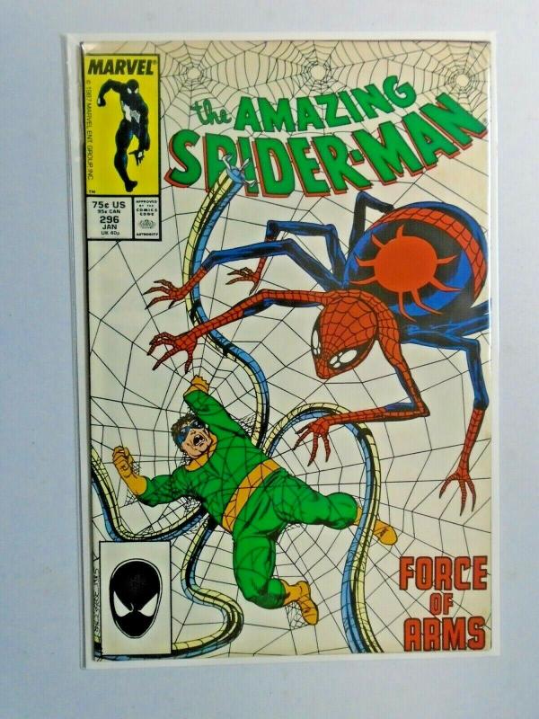 Amazing Spider-Man #296 Direct 1st Series 8.0 VF (1988)