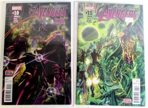 All-New All-Different Avengers Lot 2 #10, 11 2016 Marvel Thor Vision Comics