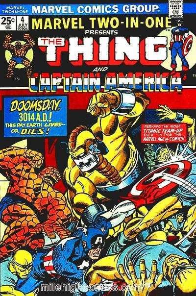 Marvel Two-In-One (1974 series)  #4, Fine (Stock photo)