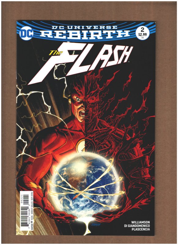 Flash #2 DC Comics Rebirth 2016 Johnson Cover NM- 9.2