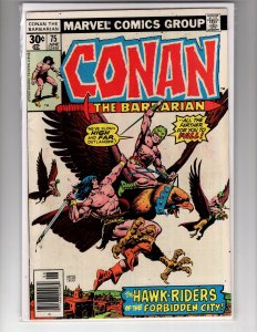 Conan the Barbarian #75 (1977) Marvel Sword & Sorcery / EC#2