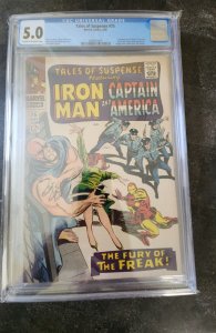 Tales of Suspense #75 (1966) CGC 5.0 1ST APPEARANCE OF SHARON CARTER  & BATROC!