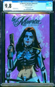 La Muerta Devious #1 Holo Foil Memorial Edition Coffin Comics 2023 CGC 9.8 /15