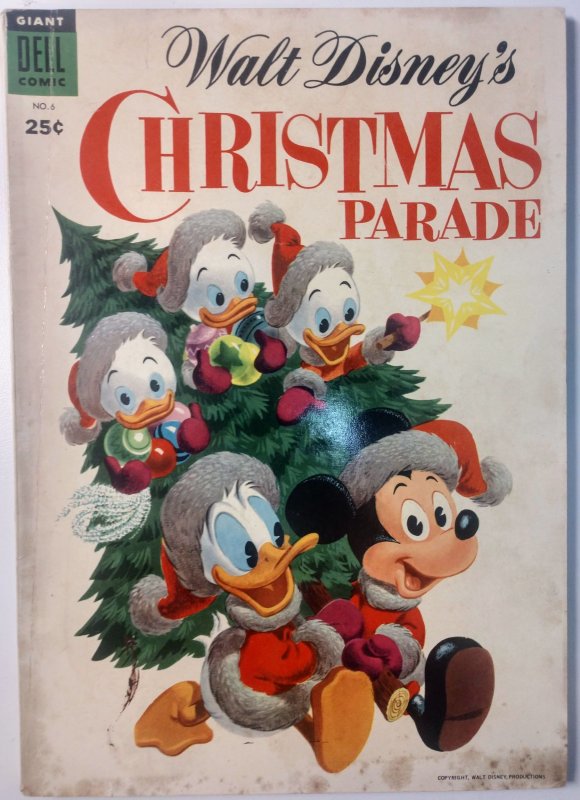 Walt Disney's Christmas Parade #6 (1954) | Comic Books - Golden Age ...