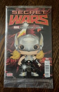 Secret Wars #1 Marvel Collector's Corp Cover (2015)