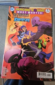 Suicide Squad Most Wanted: El Diablo & Boomerang #1 Variant Cover (2016)