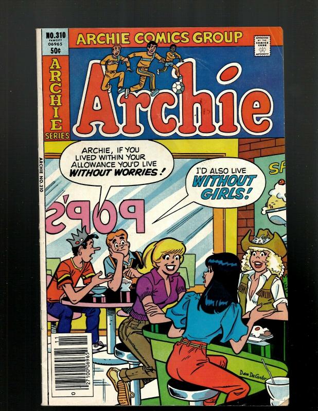 12 Archie Comics Joke 274 282 Archie 274 275 285 310 323 431 Every 105 70++ J408