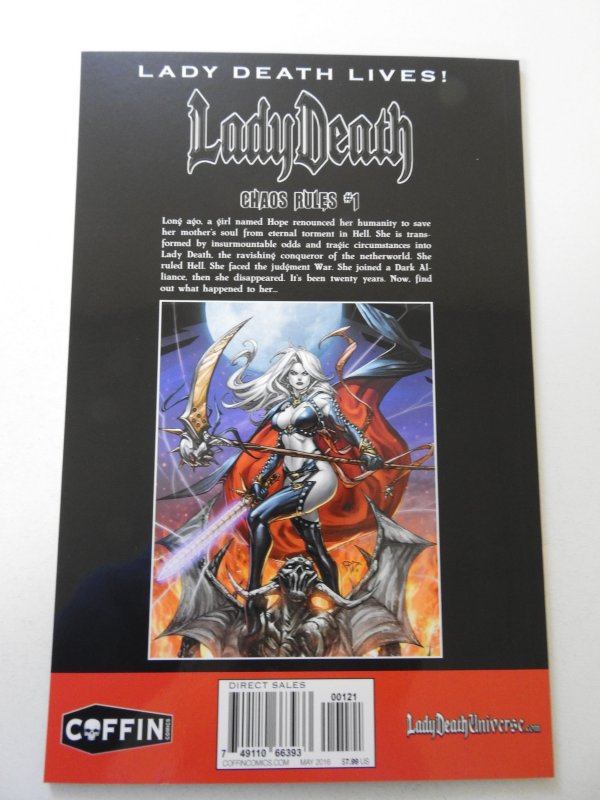 Lady Death: Chaos Rules (2015) Inferno Edition NM Condition!