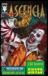 ASCENCIA #29 CVR E 1:50 LUCIO ROBES SIGNED VAR WAKE COMIC PRESALE PROSHIPS 10/22