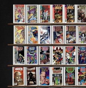 Huge Lot 150+ Comics with Silver Surfer, The Mighty Avengers & More!