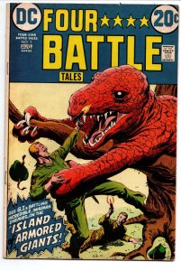 Four Star Battle Tales #3  - Kubert - Horror - War - 1973 - FN