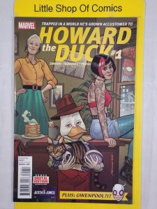 Howard the Duck #1 2016 Marvel Comics 1st Print 1st Appearance Gwenpool