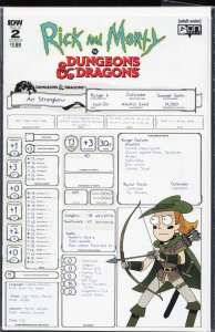 Rick and Morty vs. Dungeons & Dragons #2 Cover B (2018) Rick and Morty