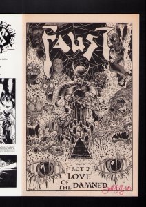 Faust #1 - INTERIOR SIGNED BY TIM VIGIL! (8.5) 1988