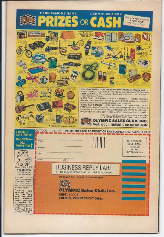 Outlaws of the West 88 - Silver Age - April., 1980 (VF)