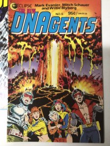 DNAgents #4 & 10 The New DNAgents #3, 5, 6, 8 Lot of 6 Eclipse Comics (‘83-‘86)