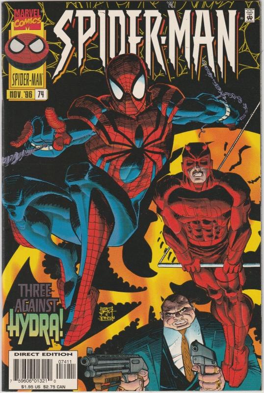 4 Spider-Man Marvel Comic Books # 70 72 73 74 Sentinel Daredevil Kingpin AH11