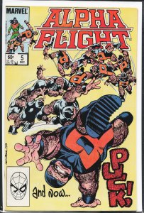 Alpha Flight #5 (1983) Alpha Flight [Key Issue]
