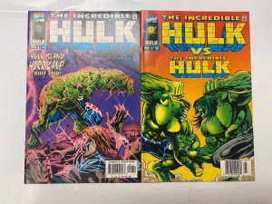 4 Incredible Hulk MARVEL comic books #452 453 454 455 3 LP5