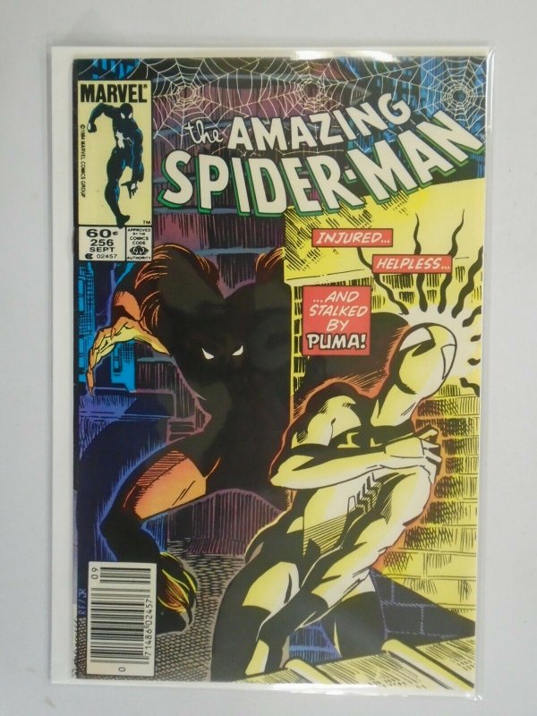 Amazing Spider-Man #256 Newsstand edition 8.0 VF (1984 1st Series)