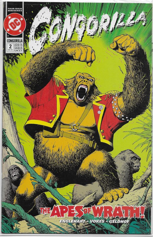 Congorilla   #2 of 4 VF/NM Englehart/Vokes, Bolland cover