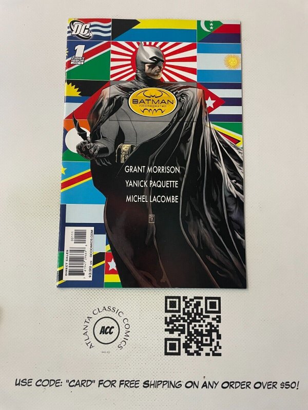 Batman Incorporated # 1 VF/NM DC Comic Book Grant Morrison 1st Print 16 J226