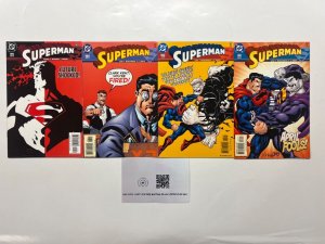 4 Superman DC Comic Books # 181 182 183 195 Wonder Woman Robin Flash 18 JS45