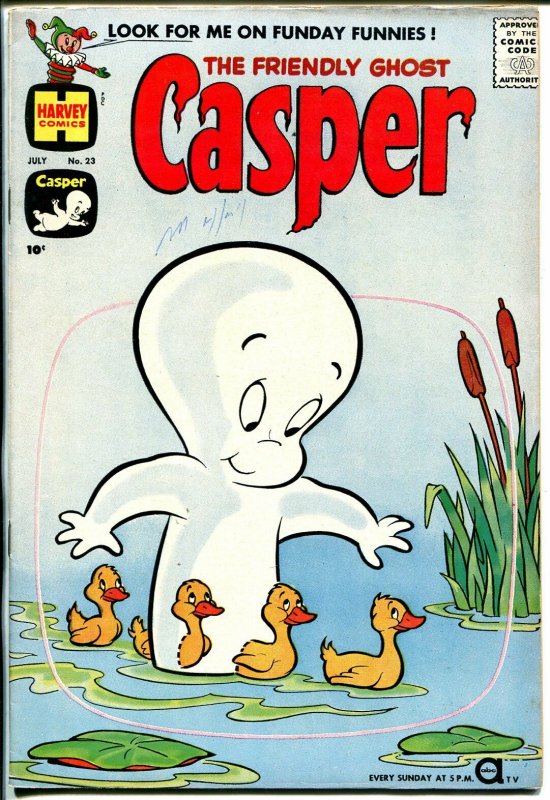 Casper The Friendly Ghost #23 1960-Harvey-funny cover-classic stories-VF+