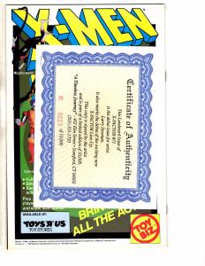 X-Factor # 71 NM SIGNED On Cover By Larry Stroman Marvel Comic Book X-Men JR1