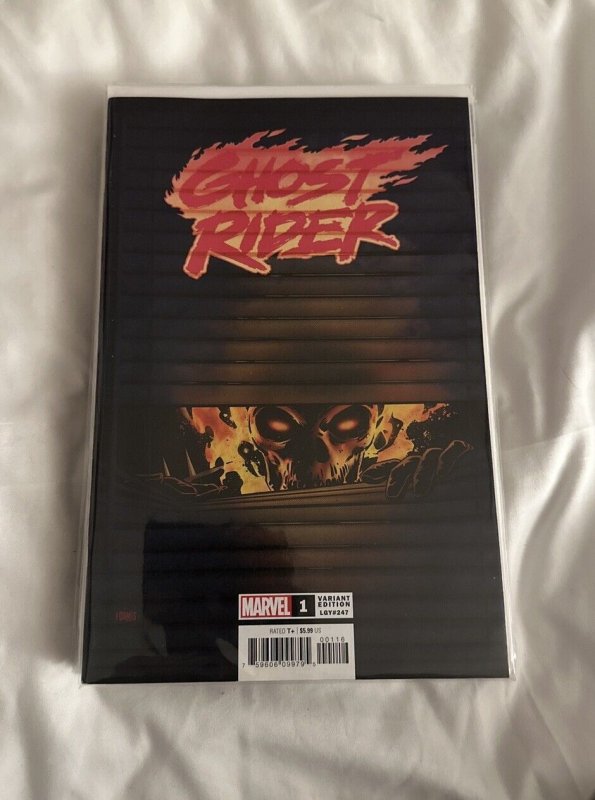 Ghost Rider Issue #1 Comic Book. Jorge Fornes Shades Variant Cover