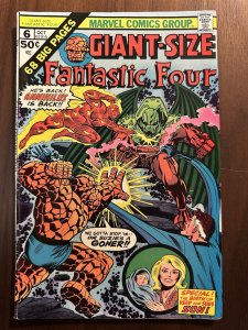 Giant Size Fantastic Four #6 FN- (Marvel 1975)