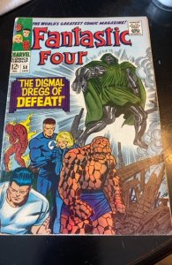 Fantastic Four #58 (1967)Dr doom The dismal dregs of defeat