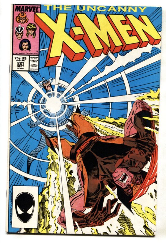 X-MEN #221 Marvel  comic book 1ST appearance MR. SINISTER 1987