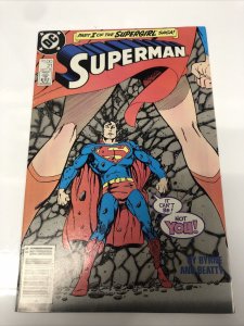 Superman (1988) # 21 (FN/VF) Canadian Price Variant • CPV • John Byrne • DC