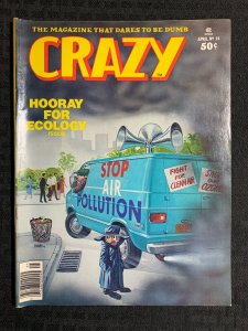 1977 CRAZY Marvel Parody Magazine #23 VG+ 4.5 Bob Larkin Air Pollution Cover