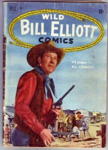Wild Bill Elliott Comics #3 (Dec-50) VG Affordable-Grade Wild Bill Elliott