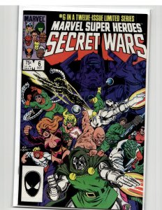 Marvel Super Heroes Secret Wars #6 (1984) Buckaroo Banzai [Key Issue]