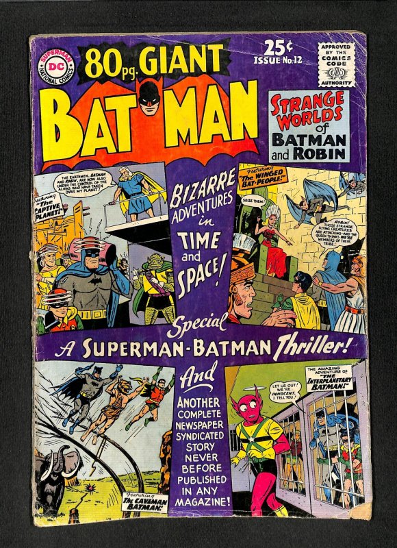 80 Page Giant 12 Batman Appearance! Full Runs & Sets, DC Comics