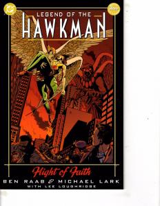 Lot Of 2 DC Comic Books Legend of the Hawkman Book 3 and Chase #3 ON1