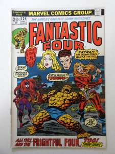 Fantastic Four #129 (1972) VG Condition! Moisture stain