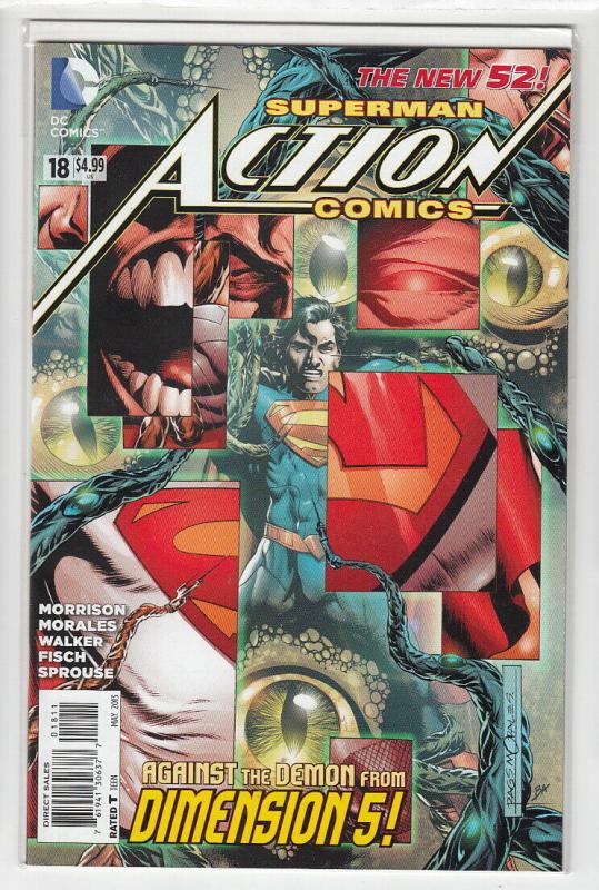 ACTION COMICS (2011 DC) #18 NM- A91826