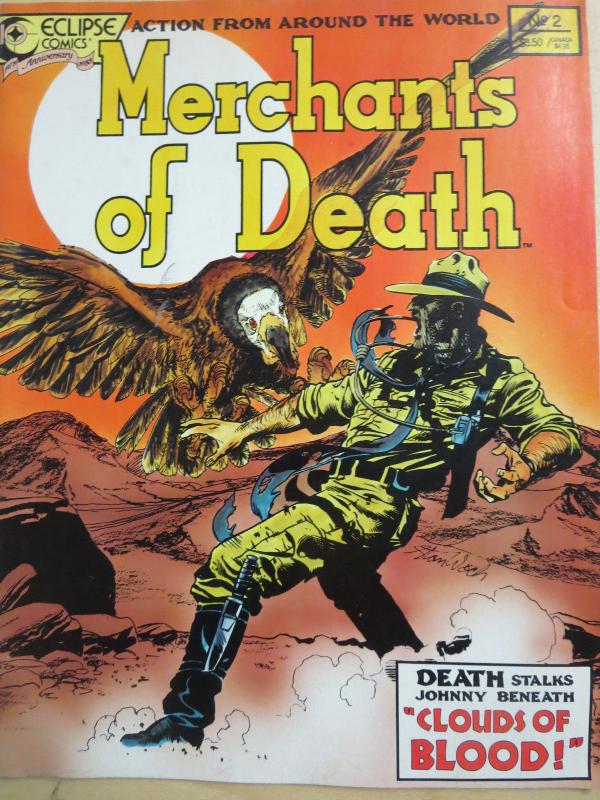 MERCHANTS OF DEATH #1-4 Complete Mini Eclipse Comics Western Kurt Busiek 1988 NM